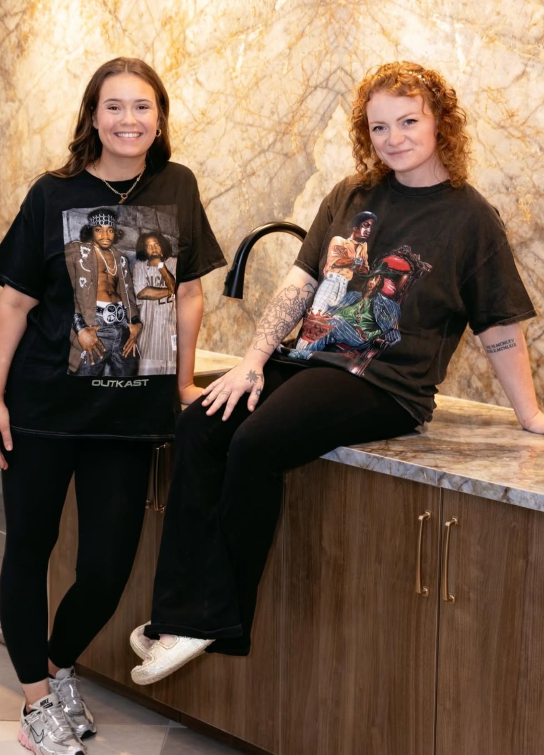 Camryn (left) and Alex (right), co-owners of Fresh N Clean.
